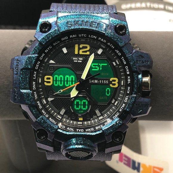 Other - NEW Military Style Watch FREE STORAGE TIN
